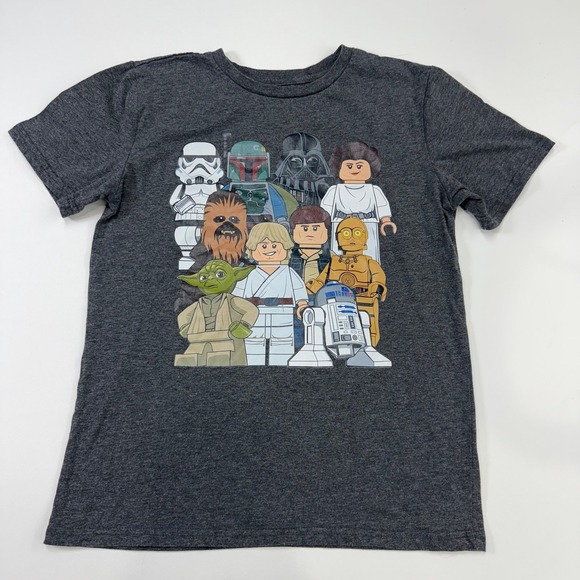 Star Wars graphic tee size 14/16 Dark Gray - Picture 1 of 5